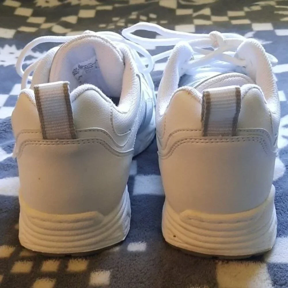 E.Z. Strider Mens White Ultra-Zorb Plus Non Marking Outsole Sneaker Size 8.5 - Picture 2 of 14